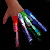Nessiworld Led Light Colorful Tassel Finger Light 4 Colors 4 Pieces